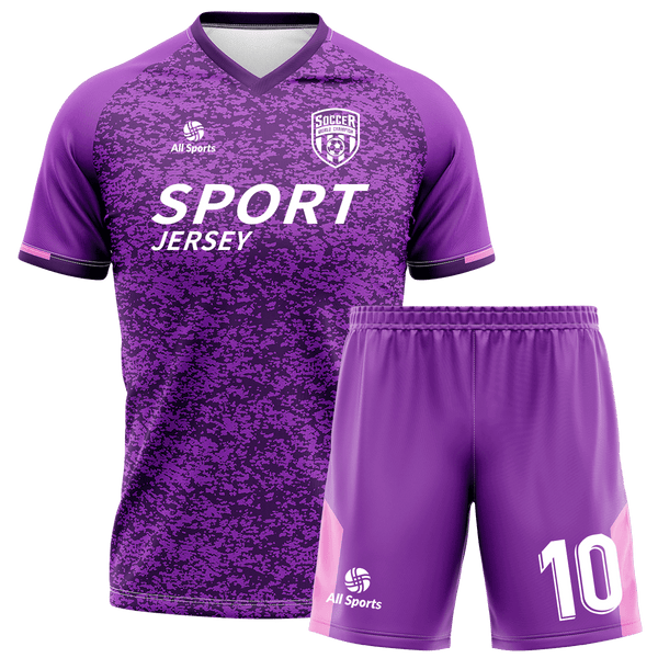 All Sports | 昇華 サッカー ユニフォーム 上下セット FY2321・紫