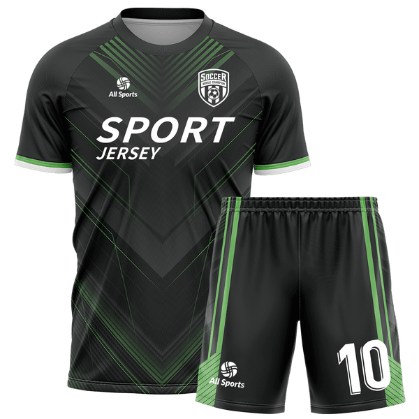 5月28日までセール中 日本大学 ユニフォーム 上下セット SoccerUniformSetFY2348-Black-