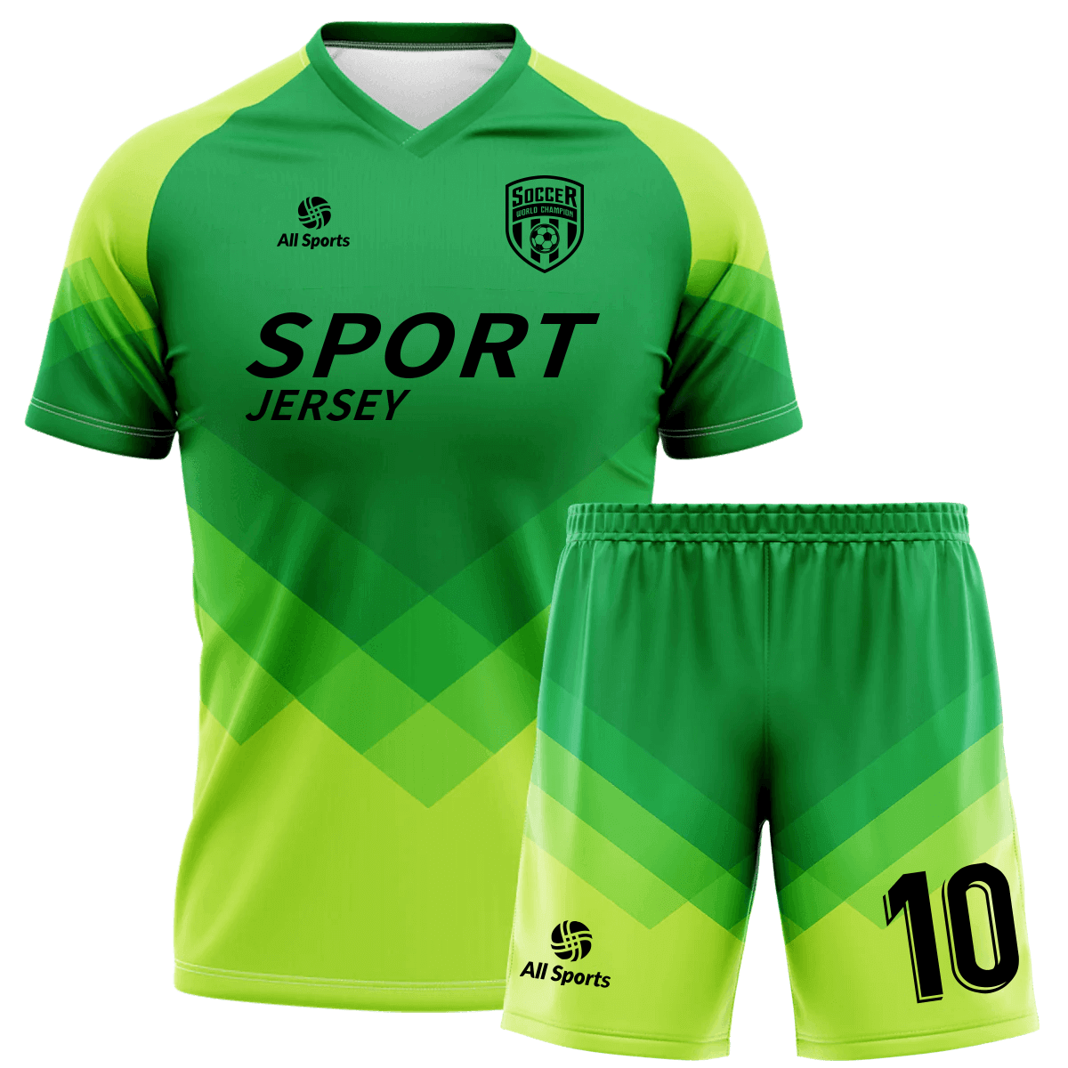 All Sports | 昇華 サッカーのかっこいいユニフォーム 上下
