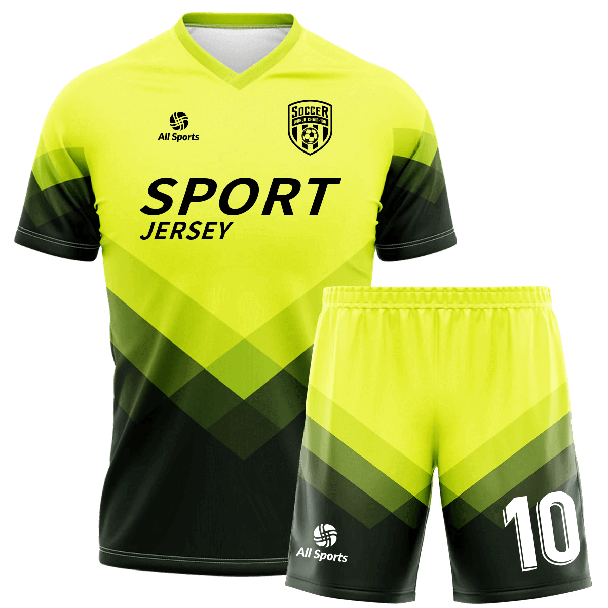 All Sports | 昇華 サッカーのかっこいいユニフォーム 上下