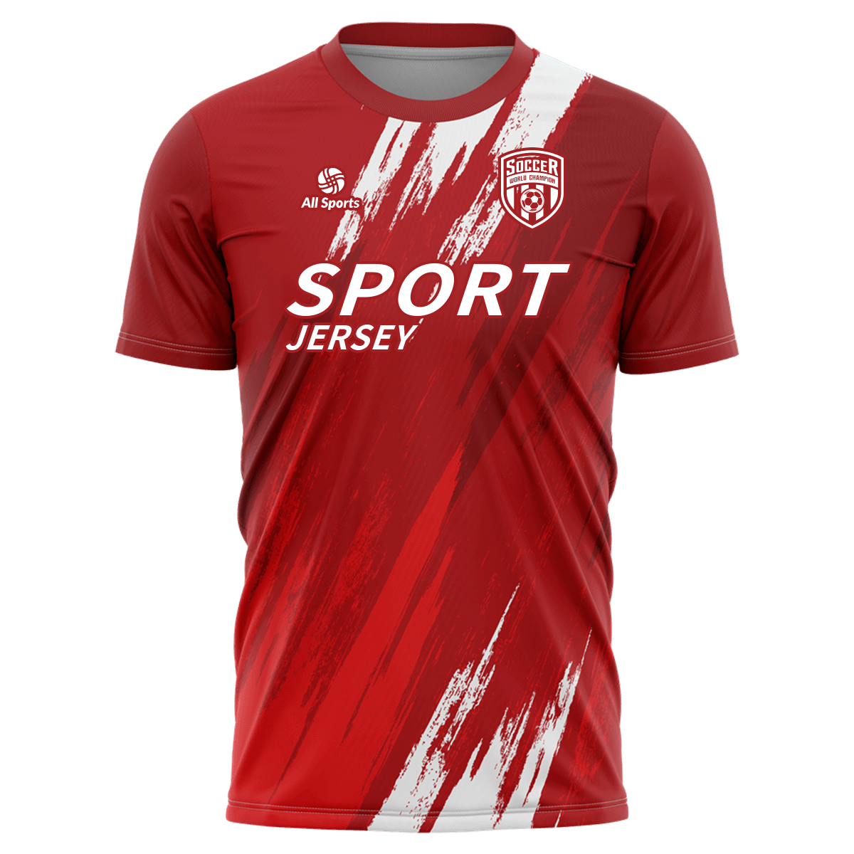 SoccerUniformSetFY2387-Red-2. SoccerUniformSetFY2387-Red-2.