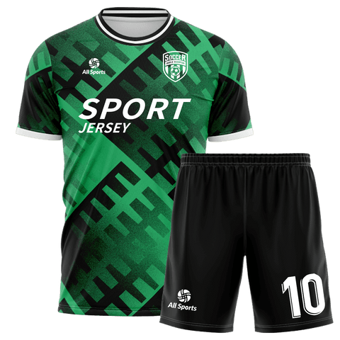 昇華 绿 サッカー ユニフォーム 激安 -All Sports Japan