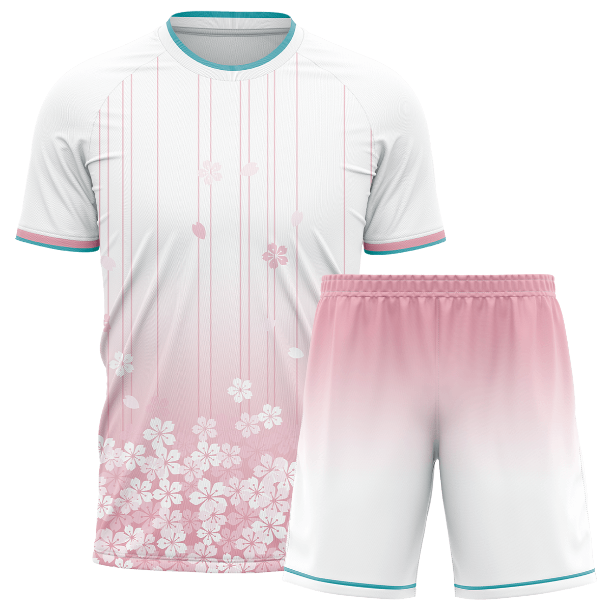 All Sports | 昇華 サッカー ユニフォーム 上下セット FY24034・ピンク