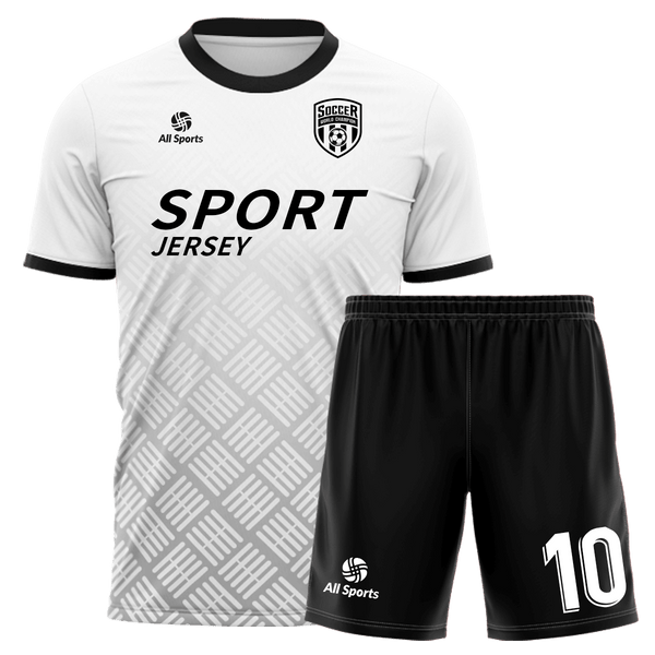 All Sports | 昇華 サッカー ユニフォーム 上下セット FY24036・白