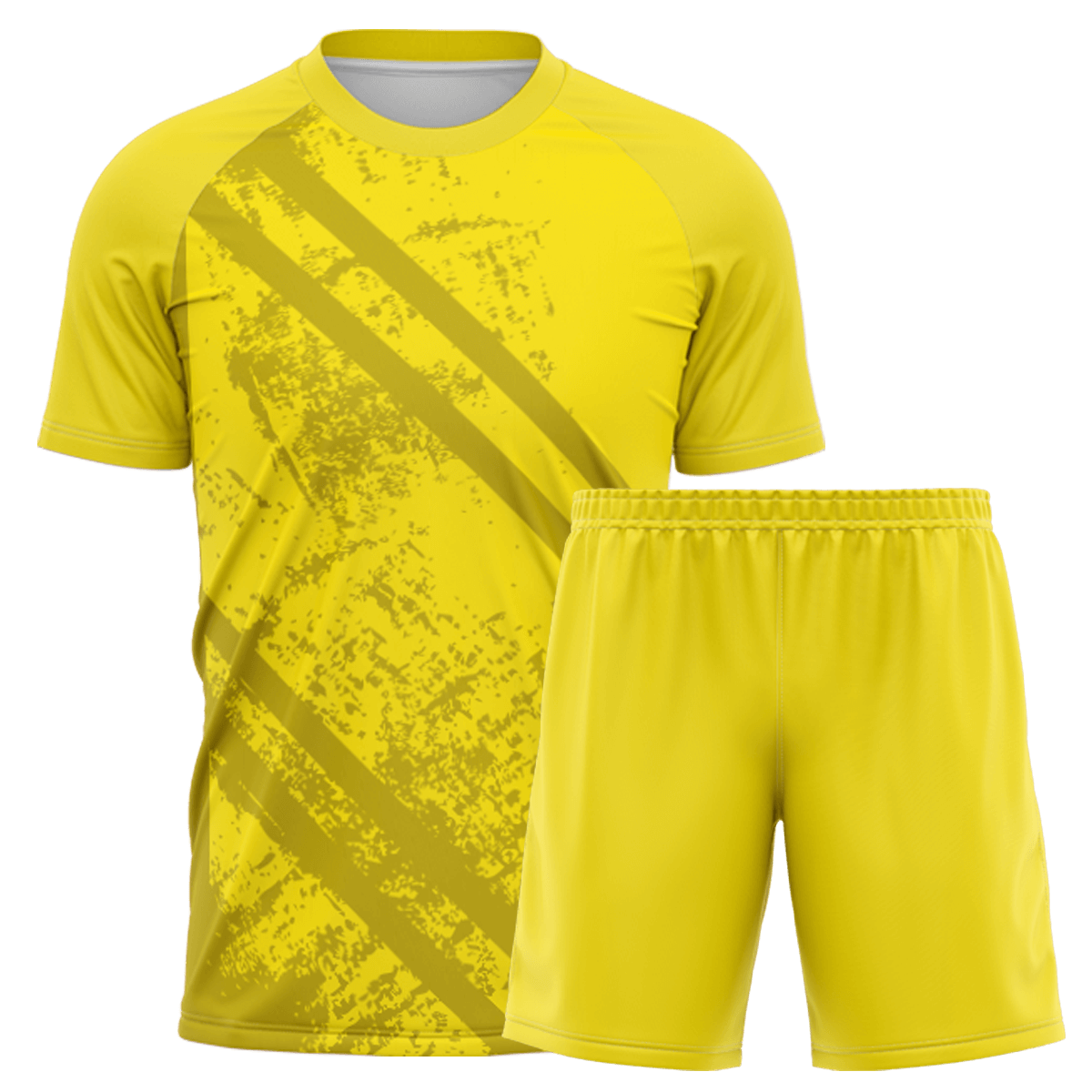 【最終価格】キンゼジ・ジャウー【公認マスターズユニフォーム上下】遠征用＆パンツ付 SoccerUniformSetFY24052-Yellow