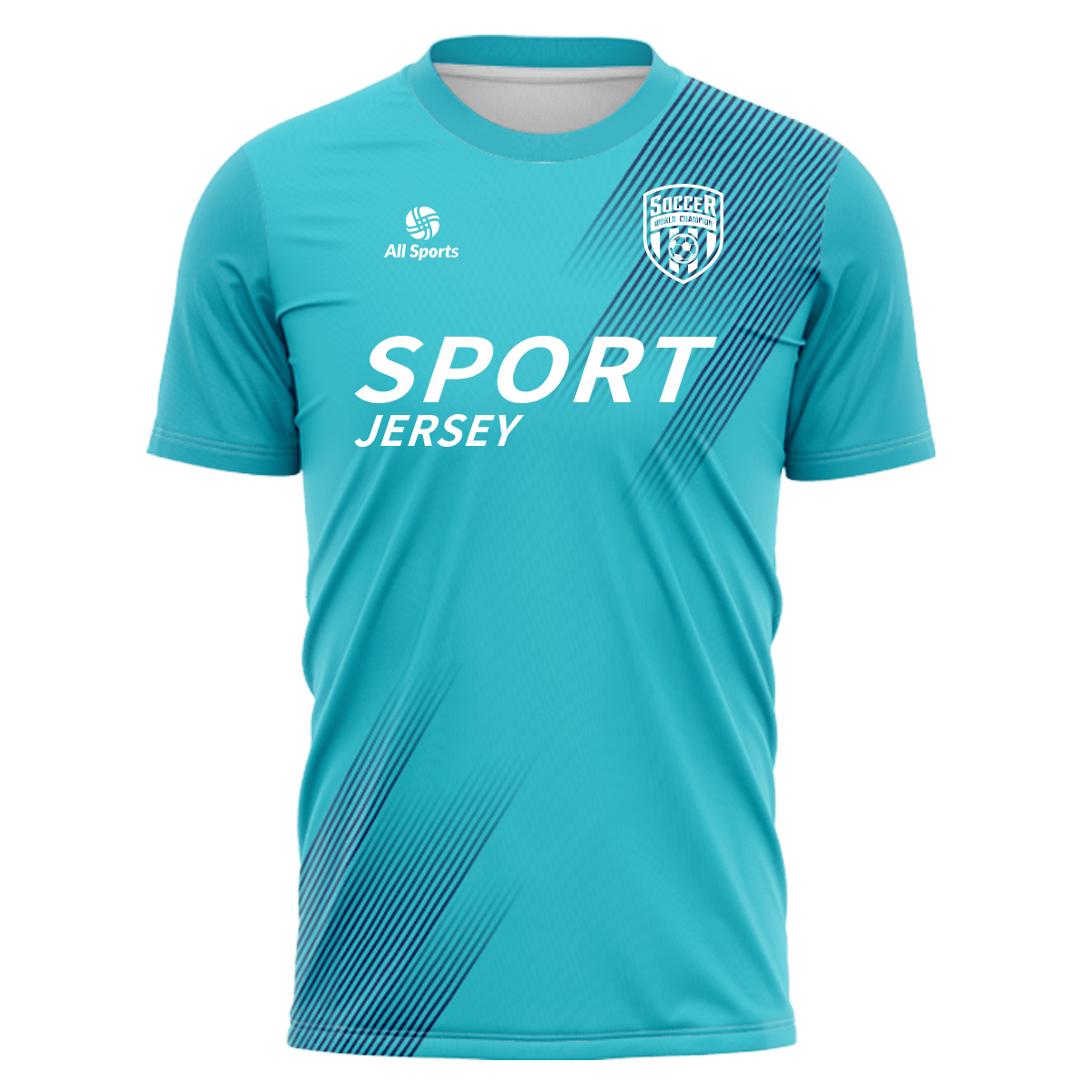 All Sports | 昇華 サッカー ユニフォーム 上下セット FY24057・光海緑 All Sports | 昇華 サッカー ユニフォーム 上下セット FY24057・光海緑