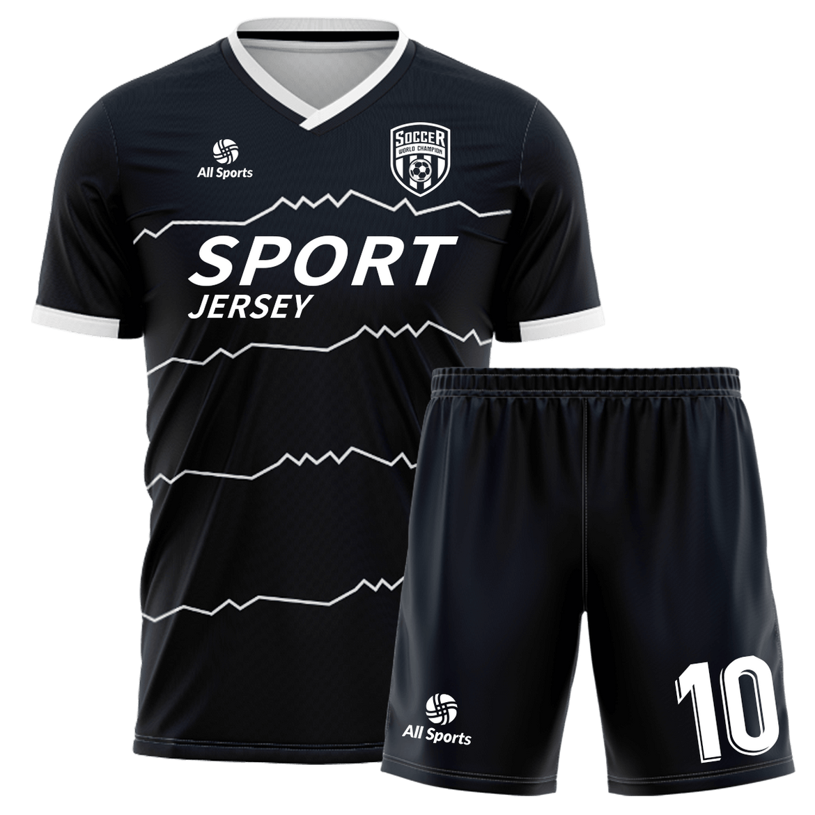 ストライプ サッカー ユニフォーム-All Sports Japan ストライプ サッカー ユニフォーム-All Sports Japan