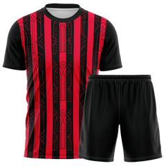 All Sports | 昇華 サッカー ユニフォーム 上下セット FY25025・赤