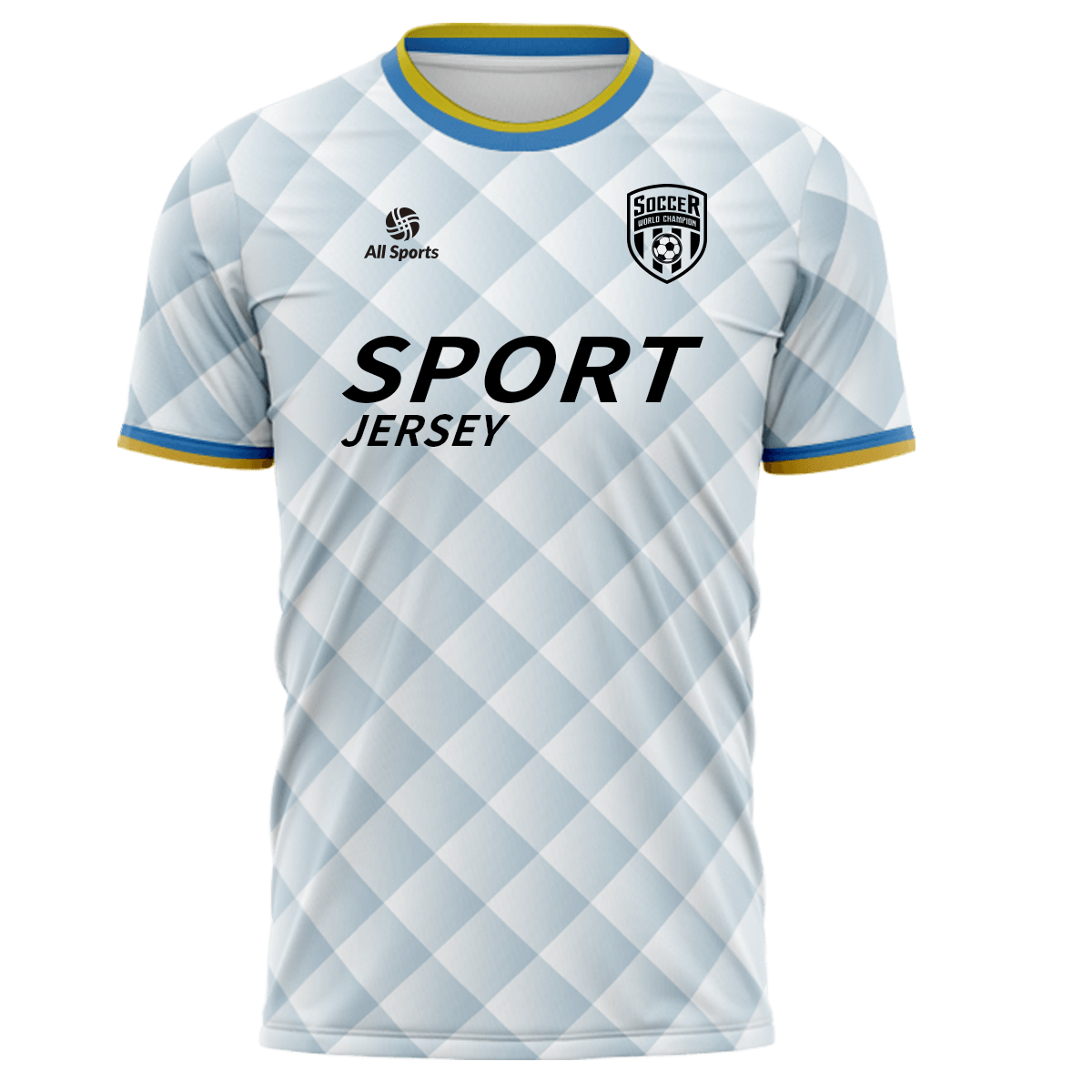 All Sports | 昇華 サッカー ユニフォーム 上下セット FY25034・白