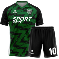 黒 緑 ユニフォーム サッカー