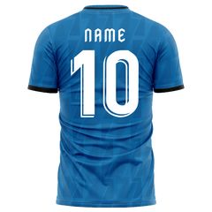 サッカー ユニフォーム 青