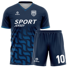 サッカー ジャージ 上下 ネイビー