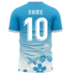 水色 ユニフォーム サッカー 背 番号