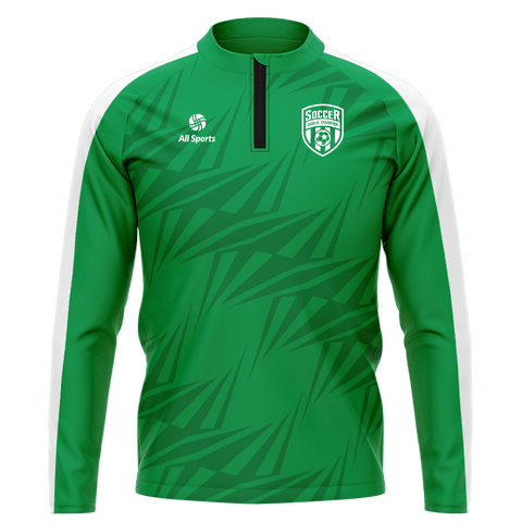 フィオレンティーナ 1/4 ZIPトレーニング トップ長袖＆パンツ 上下セット フィオレンティーナ 1/4 ZIPトレーニング トップ長袖＆パンツ