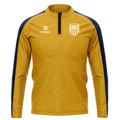 昇華 1/4 ジップ ジャケット オレンジ